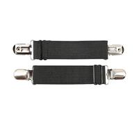 Bicycle Clips Adjustable - Pair Of Knee Boot Straps With Elastic Adjustable Belt, Includes 12 Extra Adhesive Hook Tapes For Secure Fit, Fall-Off Prevention For Cycling & Outdoor Use