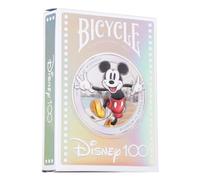 Bicycle Disney Limited Edition - Cartas de juego de 100 años de aniversario, lámina holográfica, cuenta con más de 20 personajes icónicos de Disney