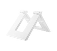 Bicycle Display Stand - 8.46 Inch Kids Parking Rack | PVC Stable Floor Holder - 400g Reinforced Triangular Balance Bike Stand, Ideal for Storing 10-12 Inch Bicycles in garages, Homes, Retail