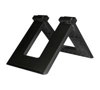 Bicycle Display Stand - 8.46 Inch Kids Parking Rack | PVC Stable Floor Holder - 400g Reinforced Triangular Balance Bike Stand, Ideal for Storing 10-12 Inch Bicycles in garages, Homes, Retail