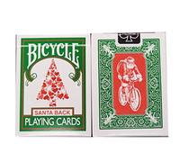 Bicycle Espalda Verde Rojo Santa Naipes