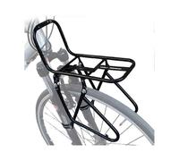 Bicycle front rack for touring, steel luggage carrier with 15KG capacity