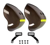 Bicycle Handlebar Cover - Windproof Motorcycle Handguards | PVC 20x20cm Pair, Waterproof Cold Protector, Sun Rain Protection Hand Guards for Electric Motorcycles Scooters