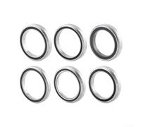 Bicycle Headset Bearing 38mm Metal Smooth Rotation | 38mm size, metal construction, smooth steering, road bike compatible, silver finish(41. 8MM)