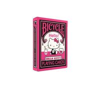 Bicycle Hello Kitty - Baraja de Cartas de Juego, Negro y Rosa, 1 baraja