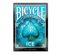 Bicycle Ice Baraja de Poker de Colección, Color Negro y Azul, 9 cm x 6.5 cm x 1.8 cm (The U. S. Playing Card Company 1040830)