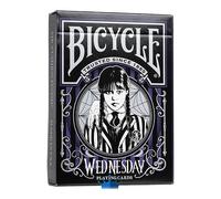 Bicycle ? juego de 54 cartas de wednesday ? edición coleccionista