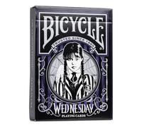 Bicycle - Juego de 54 Cartas de Wednesday - Edición coleccionista - Cartas de Juego/Magia/póker