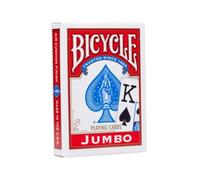 Bicicleta Rider Espalda Estándar Índice Oro Juego Cartas Póker Magia Trucos Rojo
