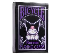 Bicycle Kuromi Sanrio - Cartas de Juego, Negro, Rosa y Morado, 1 baraja