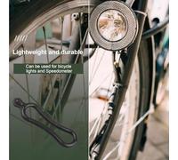 Bicycle Light Straps - Durablee Rubber Band Set | Resistant Handlebar Mount for Cycle Torch, Headlight Bracket Holders, Secure Fastening for Mountain, Road, Comuter, and Electric Bikes, Easy Install