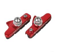 Bicycle Maintenance Essentials - Pastillas de freno fiables de 55 mm C diseñadas para funcionar bien en días lluviosos (rojo sexy)