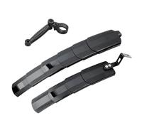 Bicycle Mudguards Set, Telescopic Bike Fenders Kit, Front Rear Splash Guards Adjustable Road Mountain Cycling Protection Gear for Commuting Travel Trail Urban Touring Fits 24 26 27.5 Inch Wheels Use
