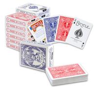 Bicycle Paquete de 12 cartas de juego vintage Great Mogul Rider Back, paquete con 12 barajas de cartas acolchadas con aire en caja coleccionable a granel