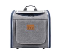 Bicycle Pet Carrier Bag - Handlebar Mounted Dog Backpack, Adjustable Shoulder Strap, Durable Outdoor Travel Accessory | Perfect For Cycling Walking Hiking Grocery Shopping and Urban Adventures