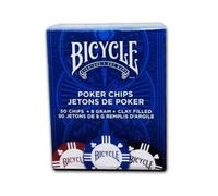 BICYCLE Plástico Fichas de Póker 50 Conde 8 Gramos Clay Lleno 3 Colores Torneo