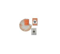 Bicycle Playing Cards - Poker Size, Orange Backs