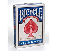 Bicycle Poker - Baraja de cartas, tamaño estándar, colores surtidos: rojo/azul