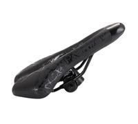 Bicycle Saddle Replacement | Ergonomic Padded Cushion with Ventilated Cutout, Non-Slip Top Layer, Universal Fit | For Commuting, Touring, Trail, Indoor Bike