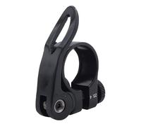 Bicycle Seat Clamp - Hollow Carved Aluminium Alloy Bike Clamp, Quick Release Seatpost Collar, Lightweight Adjustable Accessory | Fits 25.4mm Post, High-Strength Cycling Component