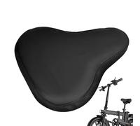 Bicycle Seat Cushion, Bike Seat Cover, Ergonomic Shock Absorbing Pad with Drawstring, Comfortable Cycling Saddle Protector Accessory for Road Cycling Men Women Kids Adults Commuting Mountain Biking