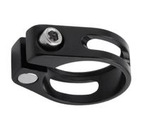 Bicycle Seat Post Clamp - Quick Release Seatpost Collar | Aluminum Alloy Bike Seat Tube Clip | 28.6MM 31.8MM 34.9MM Options For Road Folding Mountain Bicycle Cycling Accessories