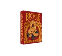 Bicycle Snake Baraja de Cartas Conmemorativa del año Chino de la Serpiente.