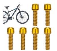 Bicycle Stem Bolts Bike Riser Fixing Screws, Tough Metal Mount Fasteners, Repair Hardware, Secure Handlebar Installation Accessories For Daily Riding And Maintenance | Universal Cycling Replac