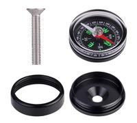 Bicycle Stem Compass - 68 x 52 x 24 mm Sturdy Bike Riding Accessories | Bicicle Headset Compass, Small Survival s, Multifunctional Outdoor Navigational Tool For Road Bikes, Mountain Bikes, Cycling Ad