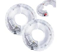 Bicycle Tire Lights - RGB Color Changing Spoke Wheel Illumination Kit, Rechargeable LED Safety Light Device | Dynamic Pattern Projection System, Outdoor Night Riding Visibility Enhancement Tool, Urban