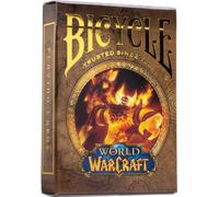 Bicycle World of Warcraft V1: Cartas clásicas - 1 baraja, Acabado de cojín de Aire, Profesional, excelente manejo y Durabilidad, Gran Regalo para coleccionistas de Cartas