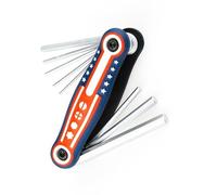 Bicycles - Kit de reparación de bicicletas multiherramienta plegable para bicicletas de montaña y carretera, portátil y fácil de transportar