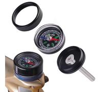 Bicycles STEM Compass - Monte De Brújulas Del Manillar, Navegación De Bicicletas Al Aire Libre | Compass Auriculares Resistentes A La Clima Para Montaña, Herramienta De Supervivencia Portátil Para Cic