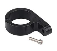 Bid4ze Universal 1.25 pulgadas negro Agarraderas montaje abrazadera reloj soporte para coche motocicleta Crash Bar Guard para Harley Y-amaha H-onda S-uzuki