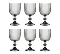 Bidasoa Fosil Set 6 Copas 37cl Gris Fosil Bid 37cl Otros Vidrios Apto Frigorífico No Apto Microondas 100% Higiénico