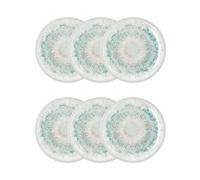 Bidasoa Kai Hydrozero Set 6 Platos Llanos Porcelana 27cm Porcelana Apto Microondas Apilable
