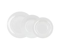 Bidasoa LIS - Vajilla de Porcelana blanca 18 Piezas