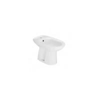 Bidé a suelo monobloc blanco con tapa opcional para baño moderno Benissa de Unisan - Con tapa duroplast