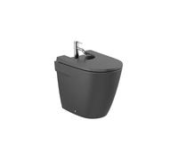 Bidé Adosado a Pared 53 cm Ona Negro Mate Roca