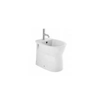 Bidé Compacto de Pared EASY Unisan - Blanco, con Tapa Opcional - Sin tapa duroplast