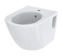 Bidé de pared TOTO NC, con orificio de grifo y rebosadero, 380x530x335 mm, Ce...
