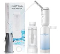 Bidé eléctrico portátil para viajes, botella de bidé recargable con batería de 200 ml, pulverizador de bidé de alta presión para mujeres y hombres, higiene posparto