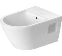 Bidé mural Duravit D-Neo, 370x540x400mm, 1 agujero para grifo, con rebosadero, blanco brillo intenso, 2295150000