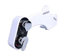 Bidé para asiento de inodoro, pulverizador de agua caliente fría y caliente, no eléctrico, musulmán, shattaf japonés, limpieza de doble boquilla (Warm1-2Asia RU UK)