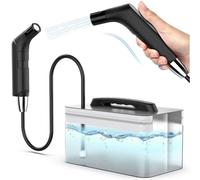 Bidé Portátil, Bidé Eléctrico de 2.3L, Bidé de Viaje, Ducha de Mano para Inodoro al Aire Libre, Camping Botella de Pulverización, Botella Perineal de Mano para Mujeres, Hombres (2.3L Bidé Eléctrico)