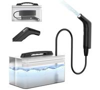 Bidé Portátil,Bidé Eléctrico,Pulverizador Eléctrico de Mano para Bidé,Bidet de Mano Pulverizador Kit,2.3L,Recargable,Ducha Aerosol limpio,Ideal para Viajes,Unisexo
