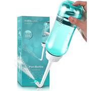 Bidé portátil de 450 ml,ducha portátil con doble boquilla,bidet de viaje con botón pulsador