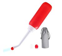 Bidé portátil para viajar - Pulporfador ligero de 400 ml portátil | Irrigador de higiene de inodoro, dispositivo de cuidado personal, limpiador de zona privada, rociador de bidé de viaje,