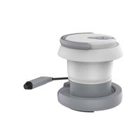 Bidé portátil plegable de 1 l con pulverizador for inodoro, ideal for viajes, limpieza personal, senderismo, camping y linterna.