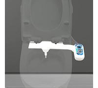 Bidé Pulverizador Para Zurdos, Bidé Sanitario Acoplable Al Inodoro Con Boquilla Autolimpiante Y PresióN De Agua Ajustable, Para Limpian Las Nalgas